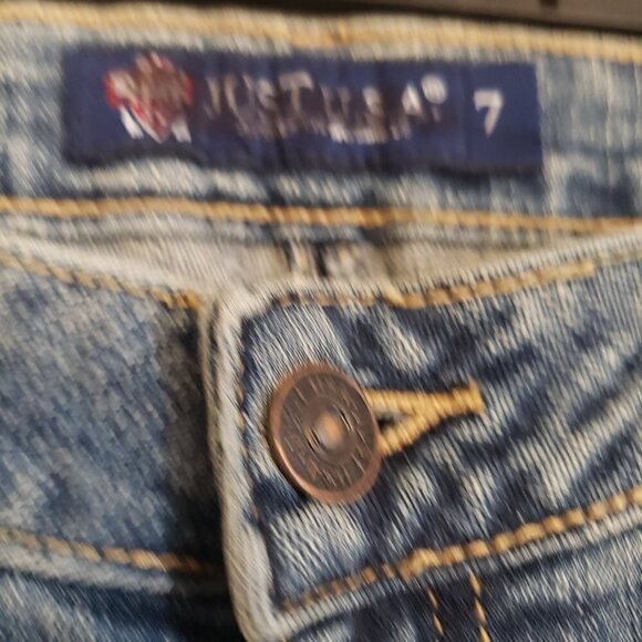 Just u.s.a. Skinny jeans size 7 NWT - Picture 5 of 11